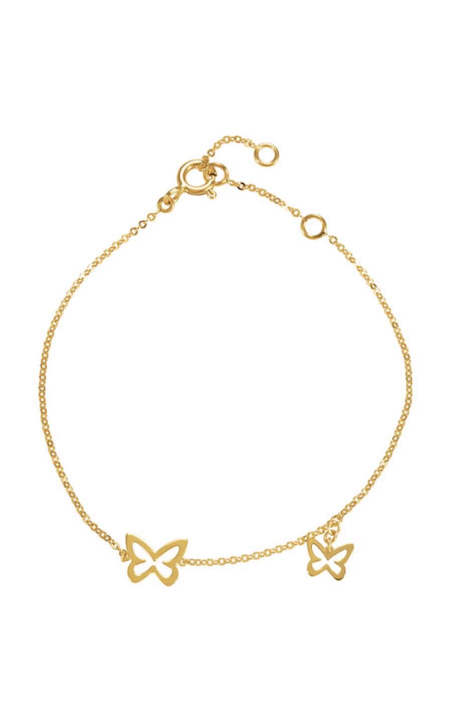 14K Yellow Gold Metal Bracelet