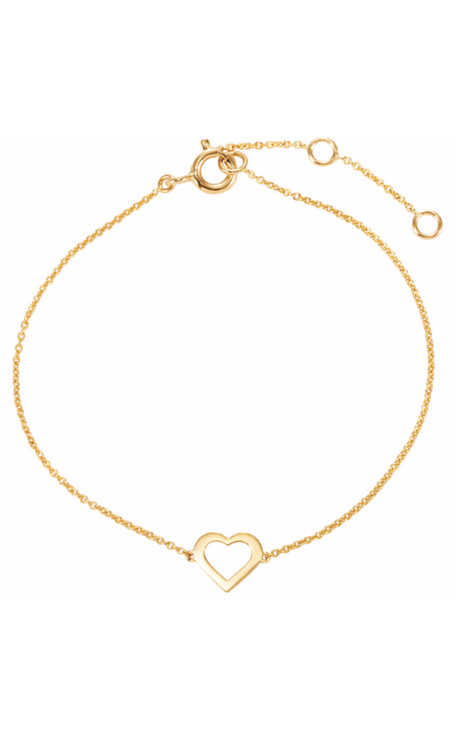 14K Yellow Gold Metal Bracelet