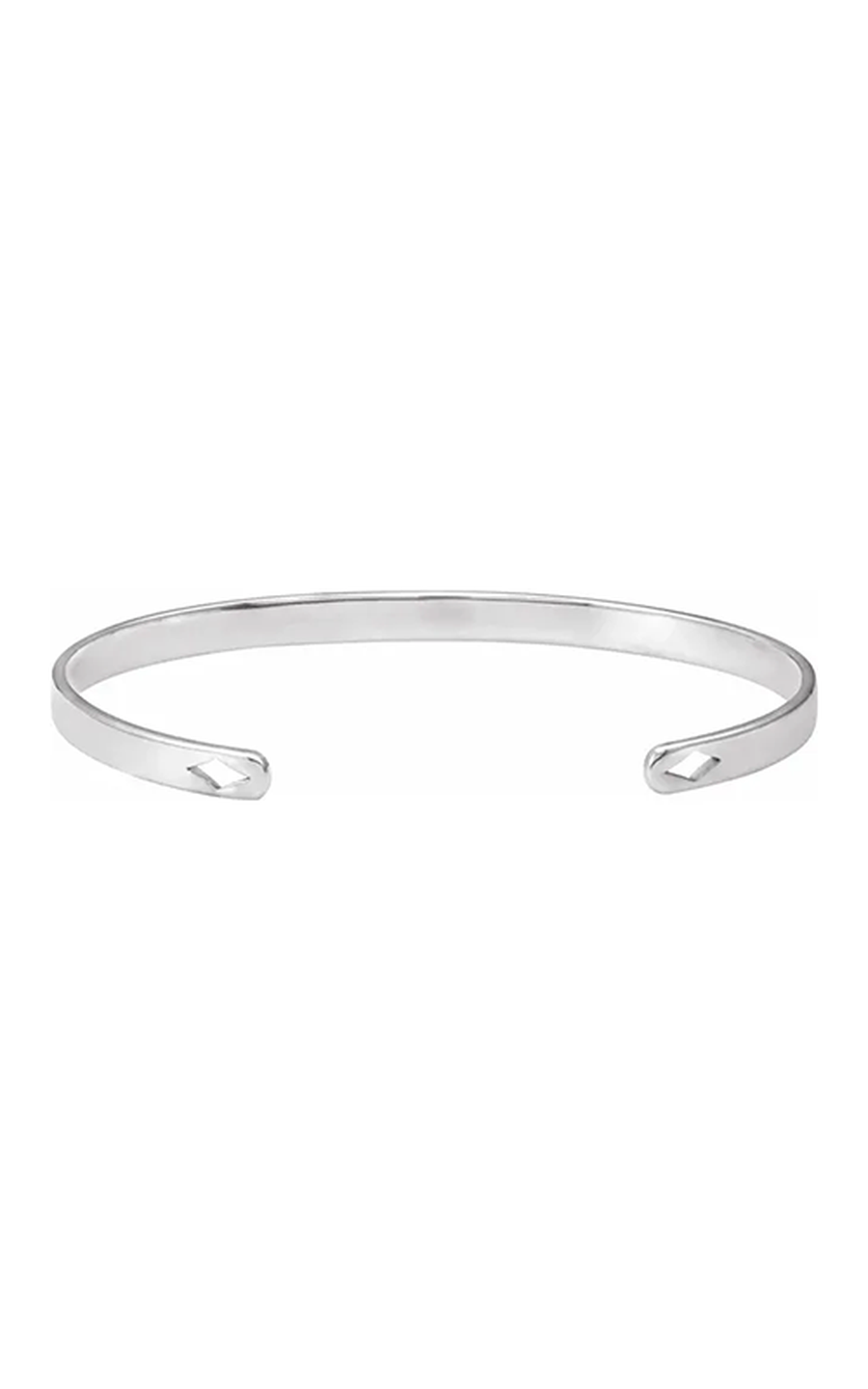 Stuller Metal Bracelet BRC892, 14K White Gold