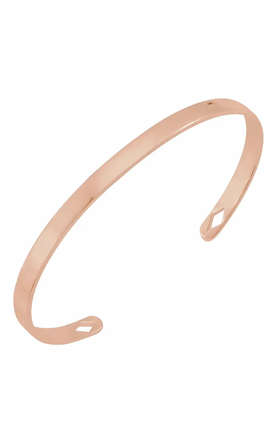 Stuller Metal Bracelet BRC892, 14K Rose Gold
