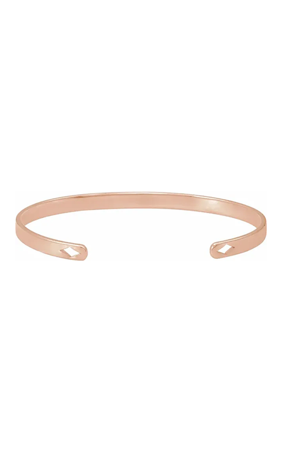 Stuller Metal Bracelet BRC892, 14K Rose Gold