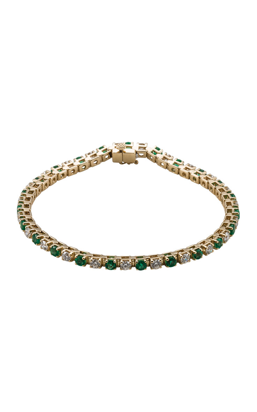 14K Yellow Gold Gemstone Bracelet