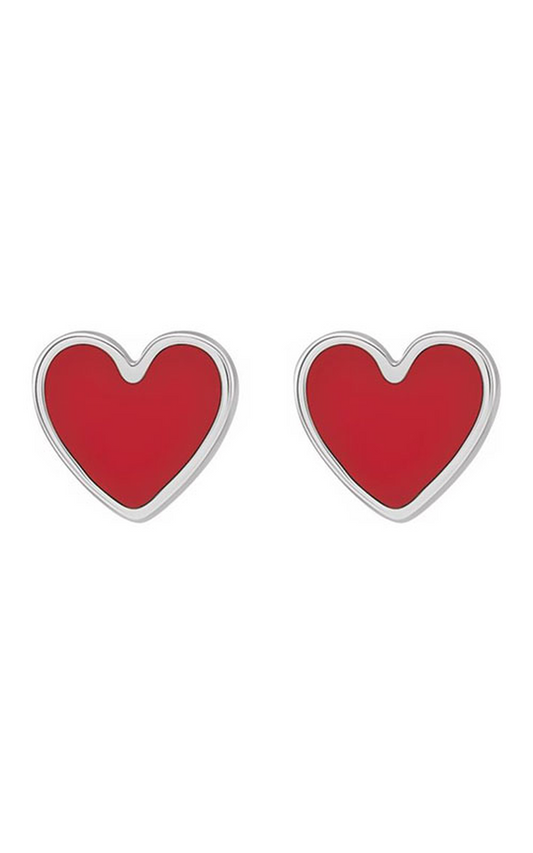 Sterling Silver (925) and Enamel Jubilee Earring