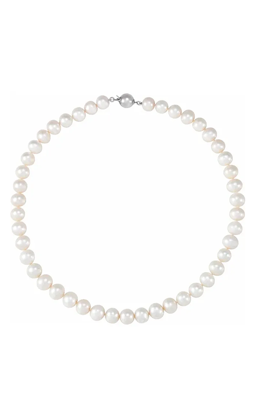 Sterling Silver (925) Pearl Necklace