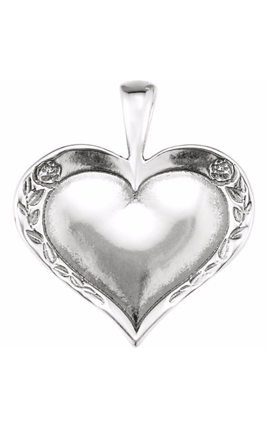 14K White Gold Religious and Symbolic Necklace