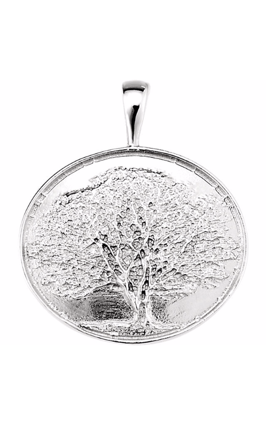 14K White Gold Religious and Symbolic Necklace