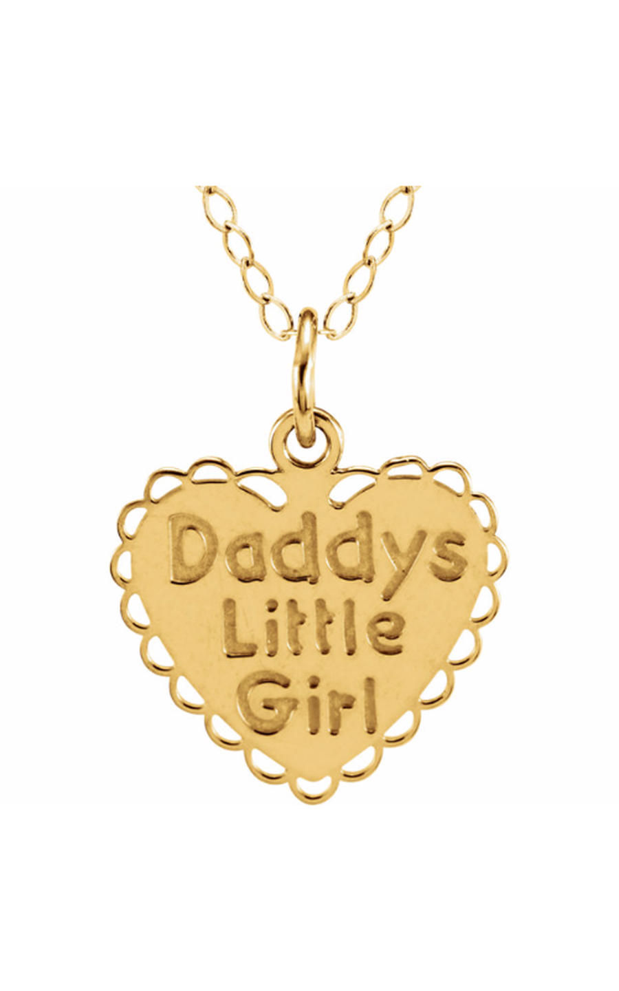 14K Yellow Gold Youth Necklace