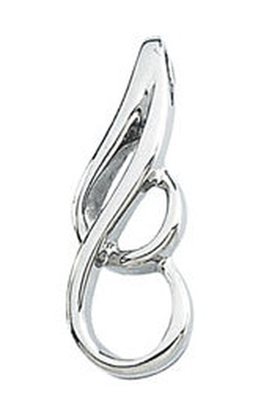 14K White Gold Metal Necklace