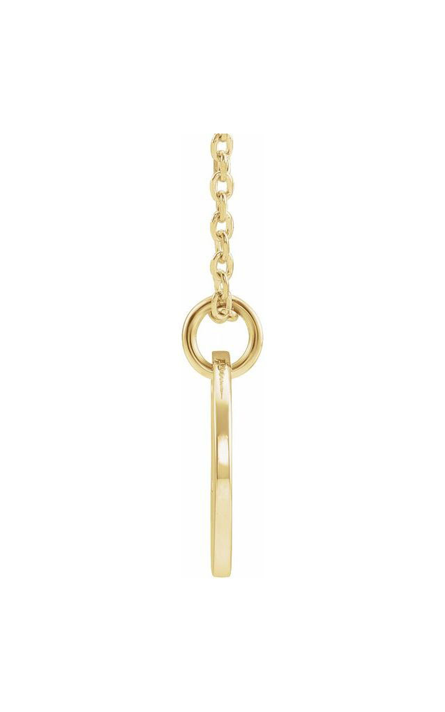 14K Yellow Gold Metal Necklace