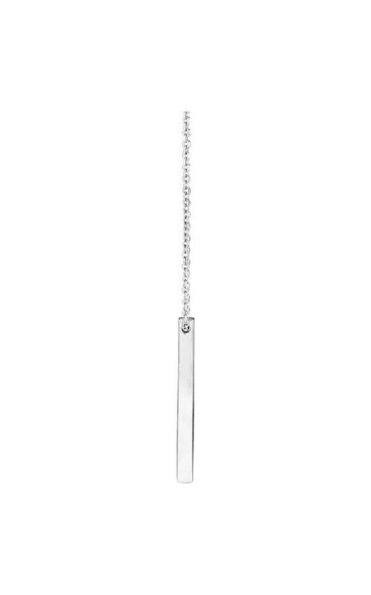 14K White Gold Metal Necklace