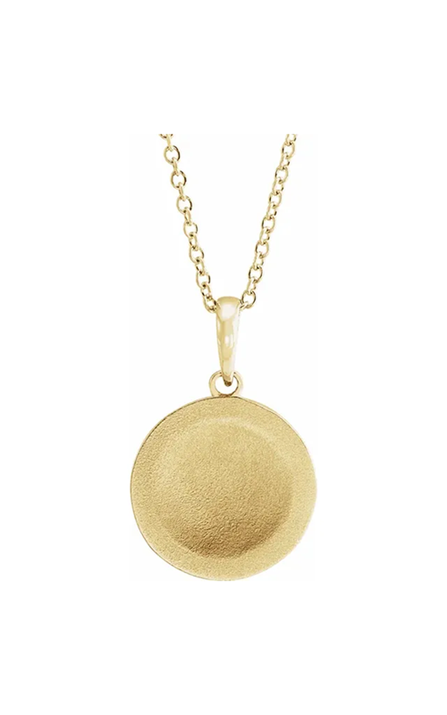 14K Yellow Gold Metal Necklace