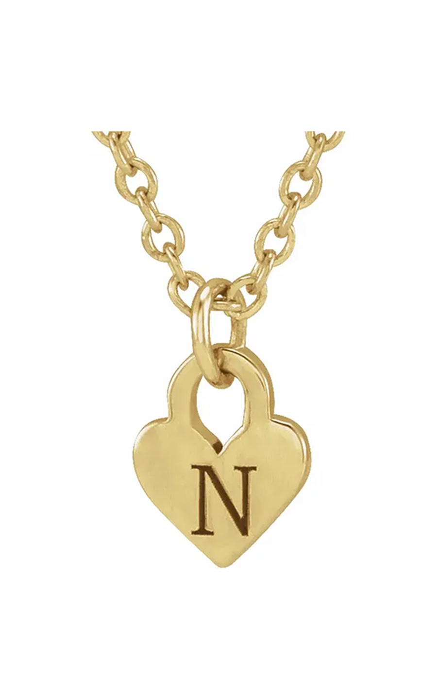 14K Yellow Gold Metal Necklace