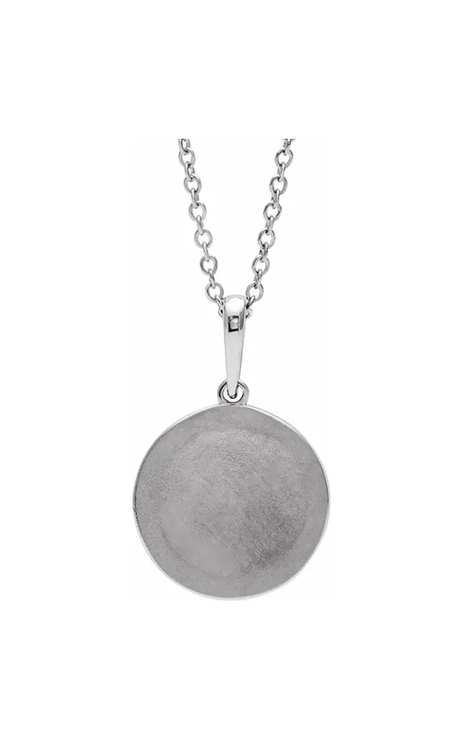 14K White Gold Metal Necklace
