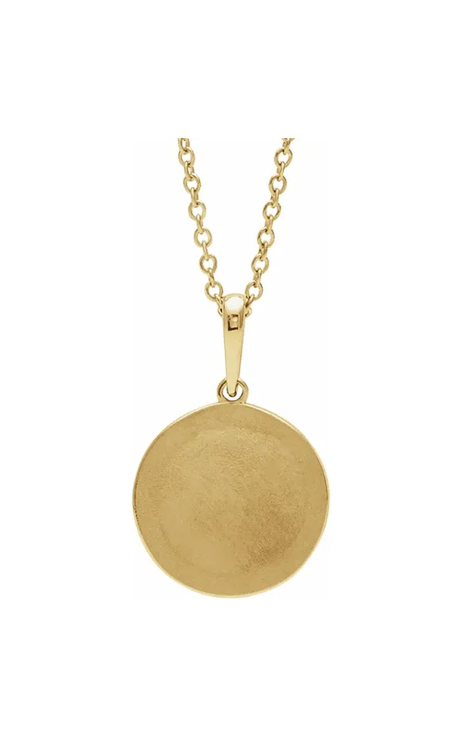 14K Yellow Gold Metal Necklace