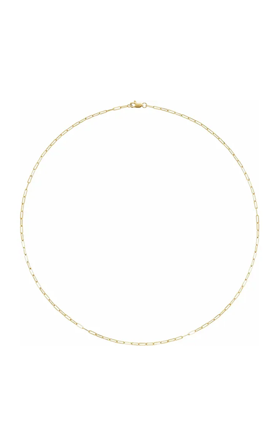 14K Yellow Gold Metal Necklace
