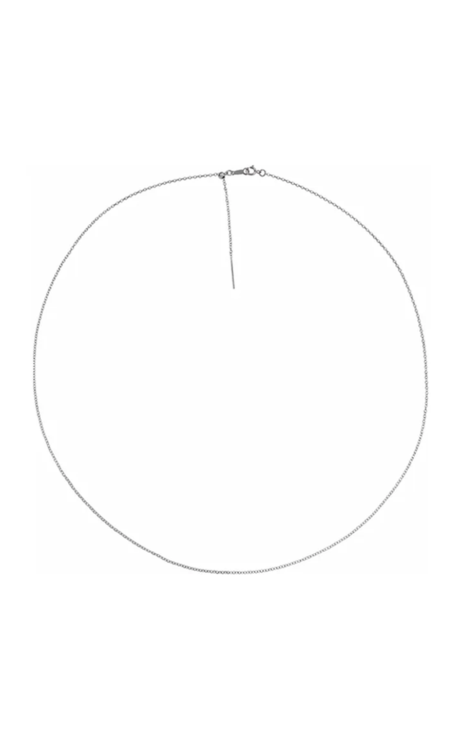 14K White Gold Metal Necklace