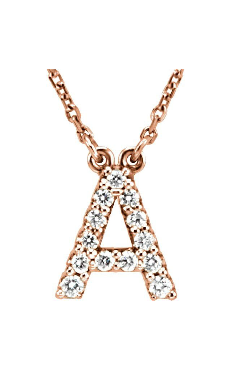 14K Rose Gold Simbolo Necklace