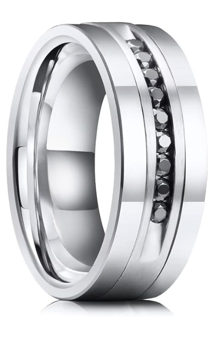 8MM Men's Wedding Band