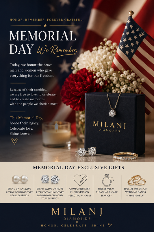 Memorial Day at MILANJ Diamonds