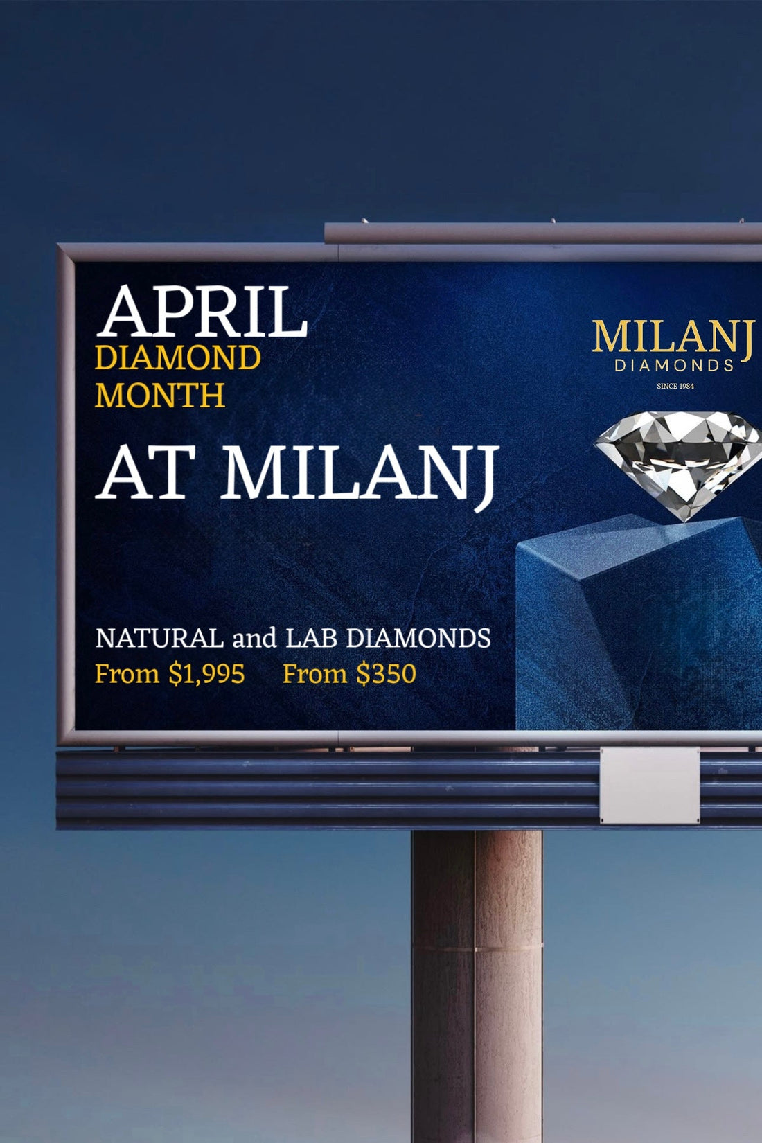 April Diamond Month at Milanj Diamonds
