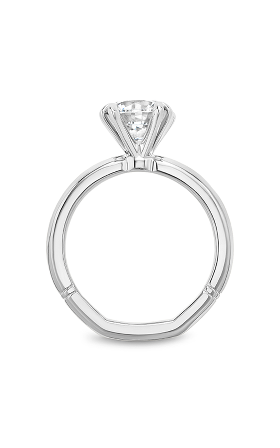 Platinum Atelier Solitaire Round Engagement Ring