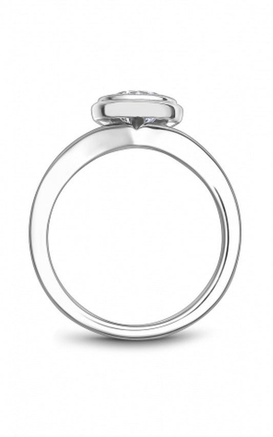 Platinum Solitaire Round Engagement Ring