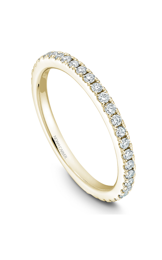 14K Yellow Gold Stackables Round Wedding Band