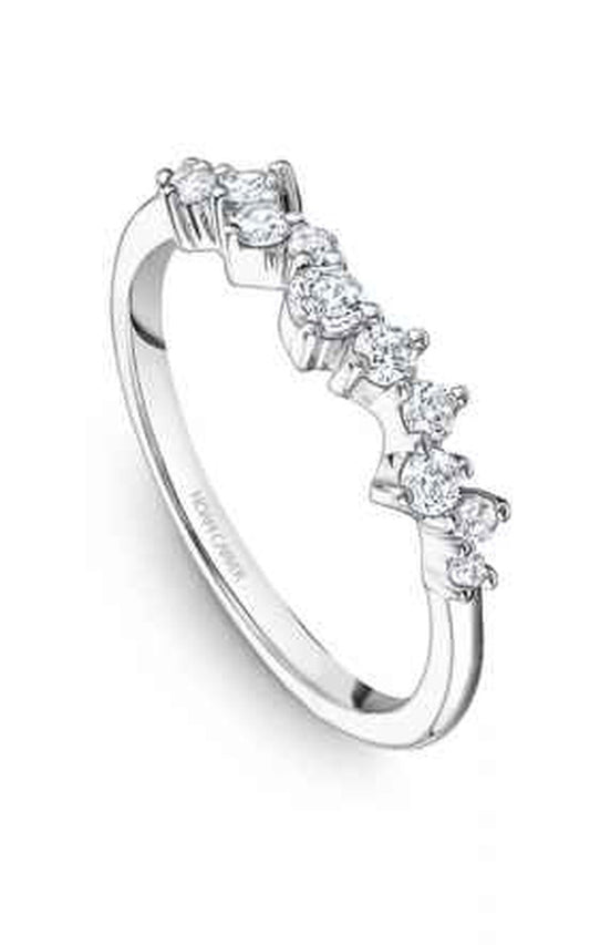 Platinum Stackables Round Wedding Band