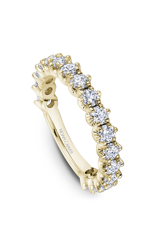 14K Yellow Gold Stackables Round Wedding Band