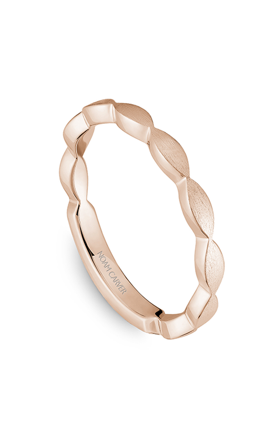 14K Rose Gold Stackables Wedding Band