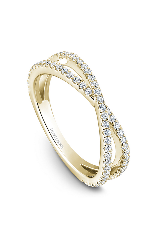 14K Yellow Gold Stackables Round Wedding Band