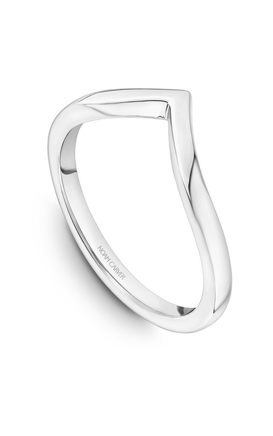 18K White Gold Stackables Wedding Band