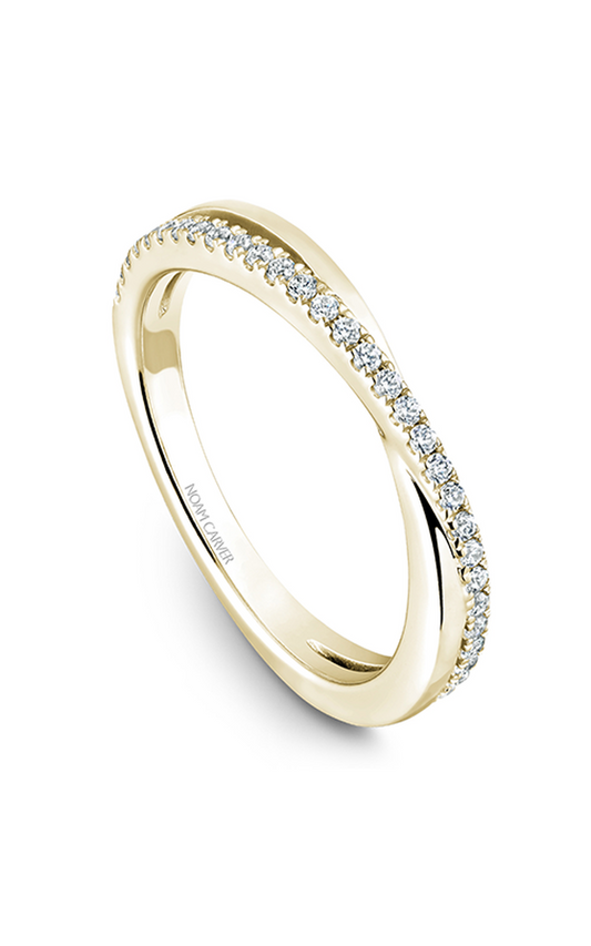 14K Yellow Gold Stackables Round Wedding Band