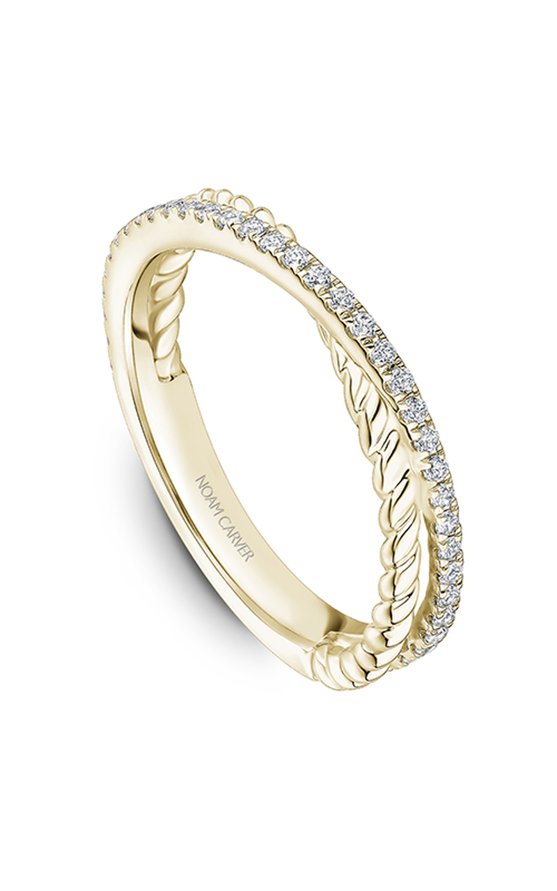 14K Yellow Gold Stackables Round Wedding Band
