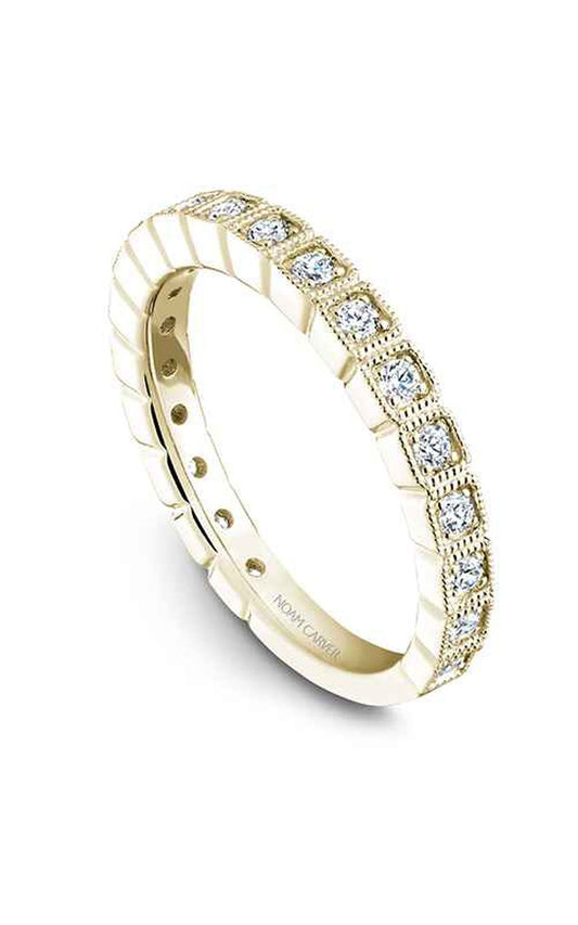 14K Yellow Gold Stackables Round Wedding Band