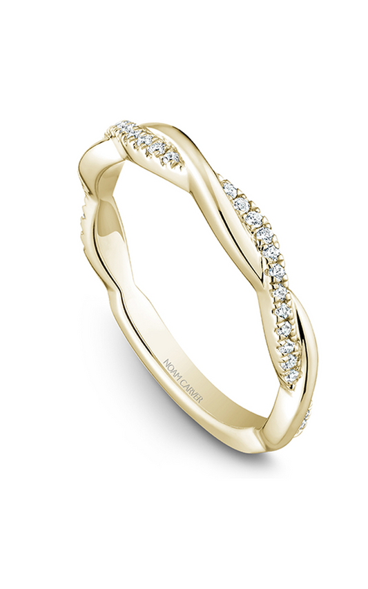 14K Yellow Gold Stackables Round Wedding Band