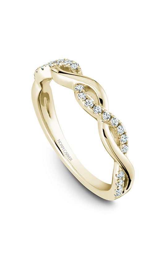 14K Yellow Gold Stackables Round Wedding Band