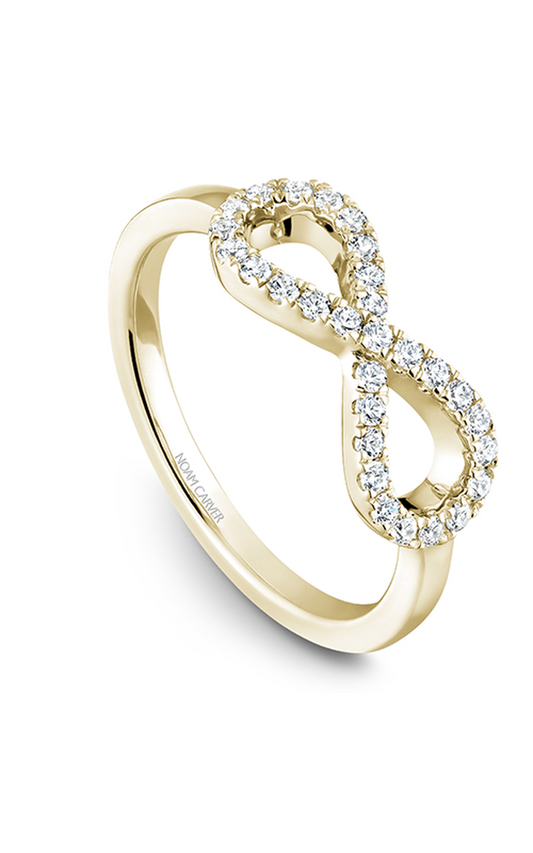 14K Yellow Gold Stackables Round Wedding Band