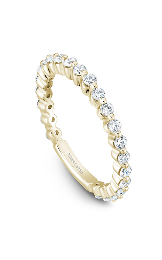 14K Yellow Gold Stackables Round Wedding Band