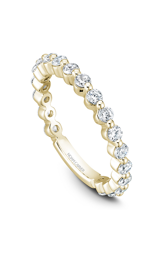 14K Yellow Gold Stackables Round Wedding Band