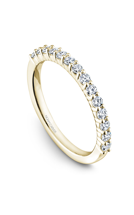 14K Yellow Gold Stackables Round Wedding Band