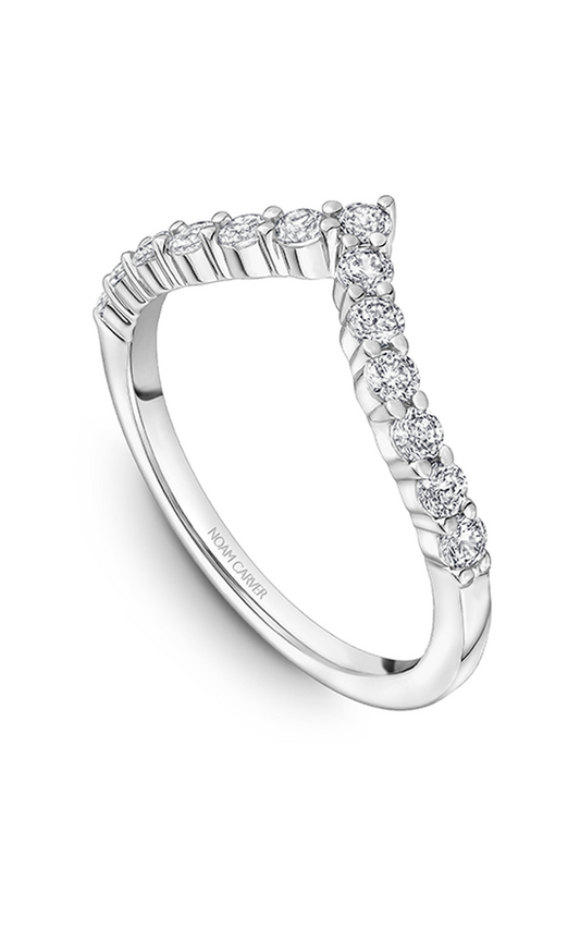 Platinum Stackables Round Wedding Band