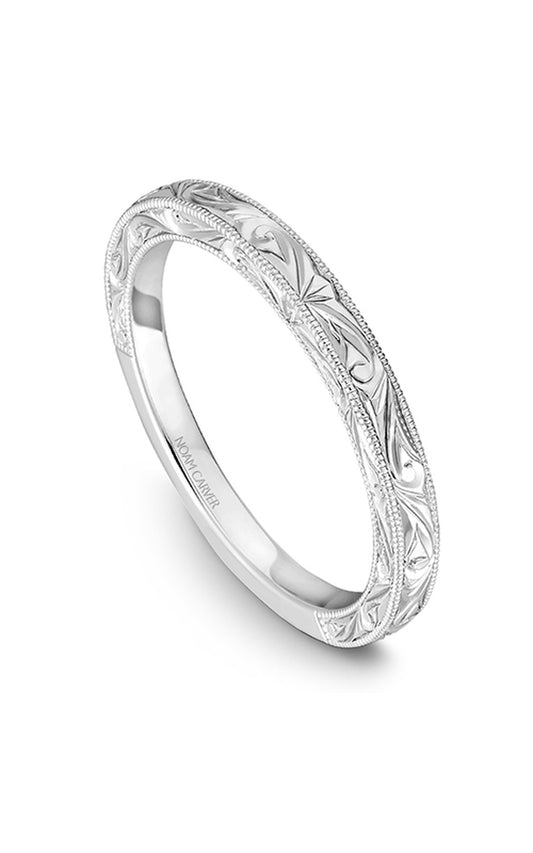 18K White Gold Stackables Wedding Band