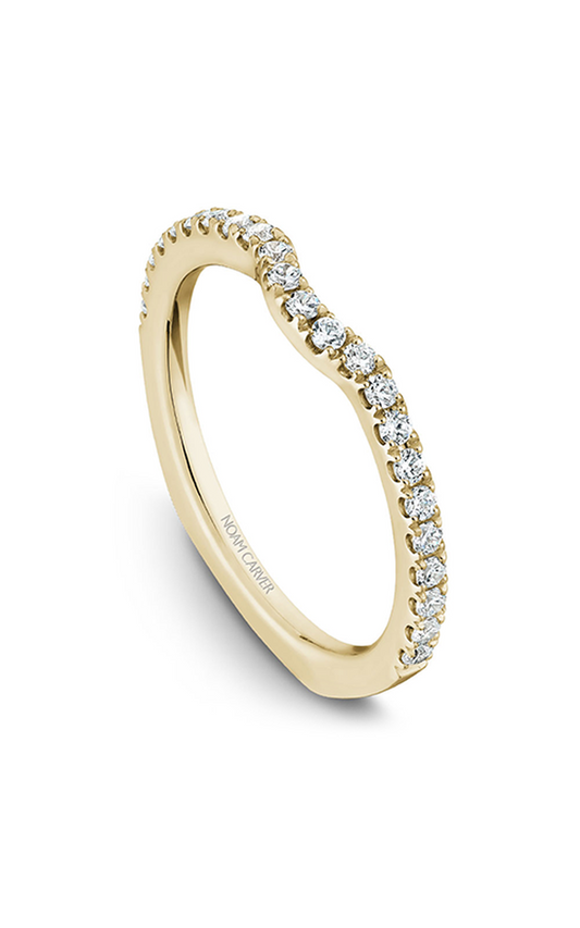 18K Yellow Gold Stackables Round Wedding Band