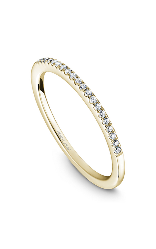18K Yellow Gold Stackables Round Wedding Band