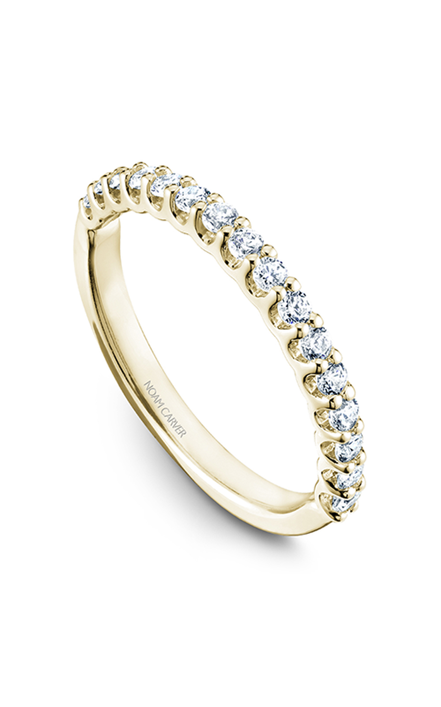 18K Yellow Gold Stackables Round Wedding Band