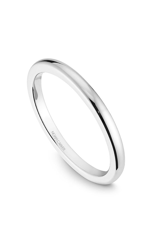 18K White Gold Stackables Wedding Band