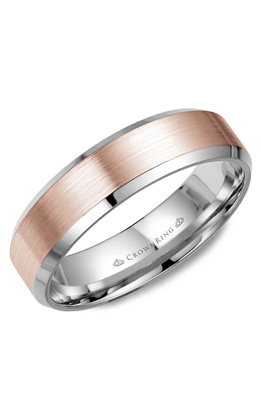 CrownRing Classic Wedding Band WB-7007RW