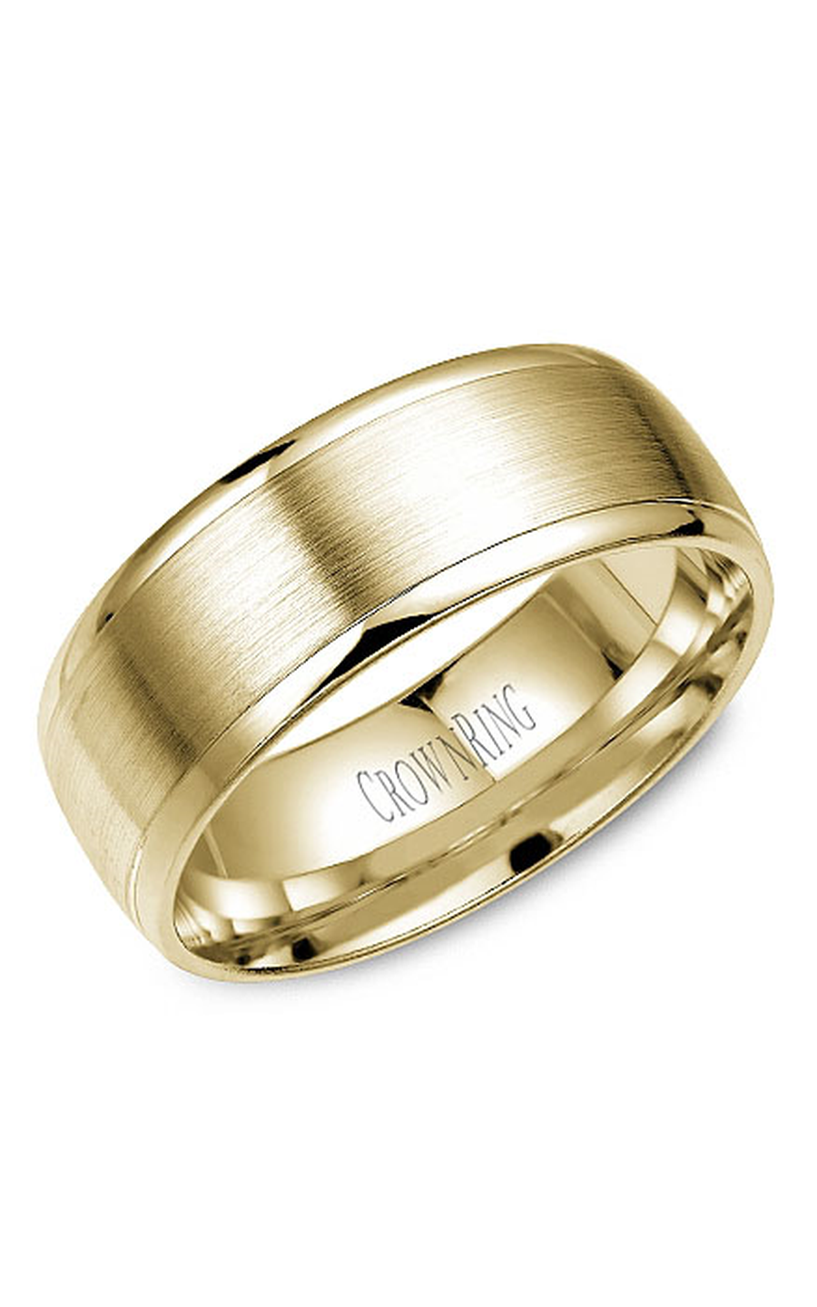 CrownRing Classic Wedding Band WB-7023Y