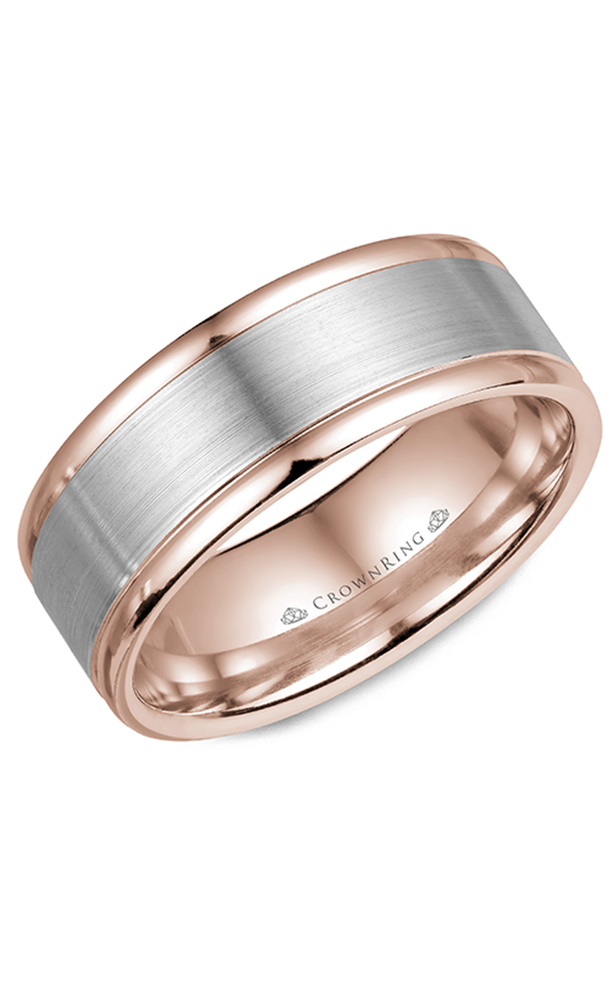 CrownRing Classic Wedding Band WB-7134WRSP